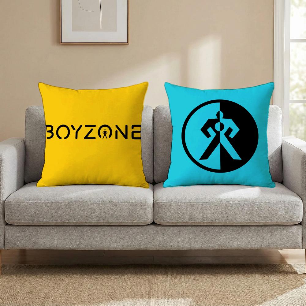 Pop Boyzone Cushion Cover Cushion Cover Set 4Pcs 50X50 45X45 40X40 Pillowcase Decorative Sofa Home Decor