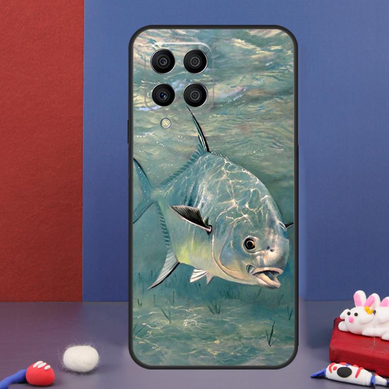 Etui na telefon Samsung Galaxy M34 M14 M54 M13 M15 M36 M55 M35 M56 M16 M31 M11 M53 M12 M32 M52 M06 z motywem wędkarskim