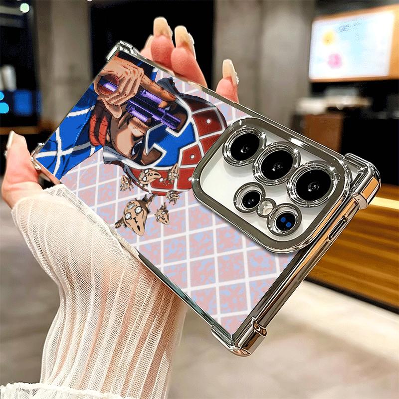 JoJo Abenteuer Guido Mista Weiche Handyhülle Für Samsung Galaxy S26 Ultra S25 Edge S24 FE S23 Plus S22 S21 + S20 Galvanisiert Anti-Fall