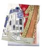 Marushin Tenugui hand STAR WARS style Amidala and Cotton Made in Japan 2535030100 (Japanese towel) Ukiyo-e / R2-D2 100%