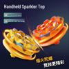 Fireworks Gyro Fidget Spinner: Flashing Decompression Toy with Spit-Fire Light Show