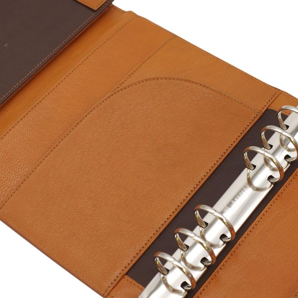 System Bible Ring Diameter Coachman Notebook, Size, Heritage, 25mm, [Rasta] 7273-033