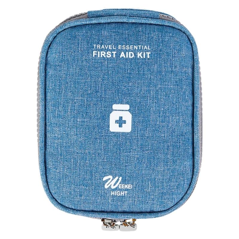 2 Pcs First Aids Kits Large Capacity Emergency Bag Portable Caregivers Bag Travel Pharmacy Bag for Homes, Office,Outdoor