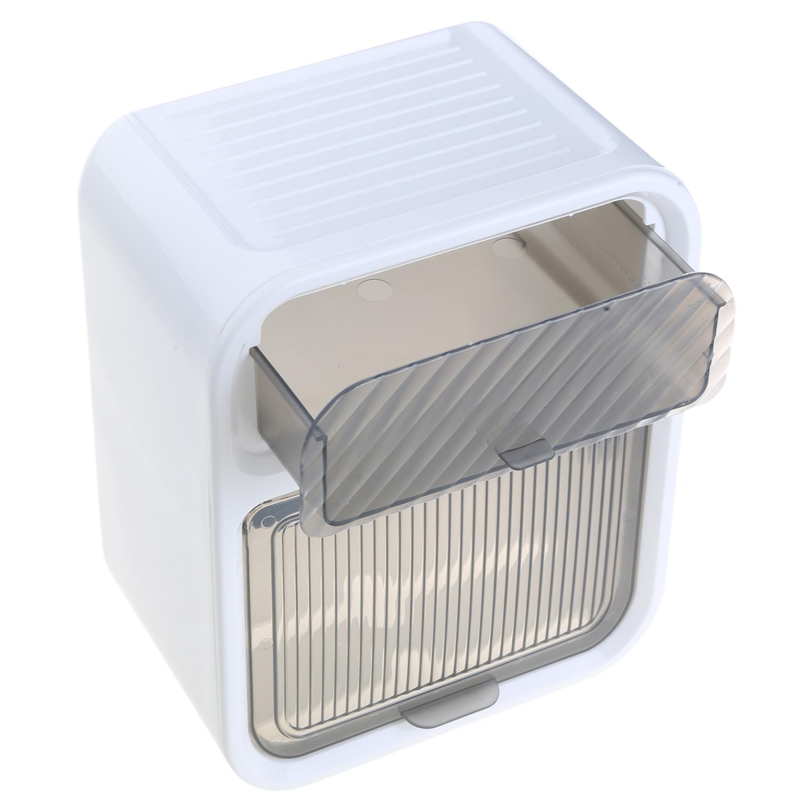 Toilet Paper Dispenser Toilet Paper Holder Stand Bathroom Storage Box Organizer with Drawer for Sanitary Pad Paper 1179₽