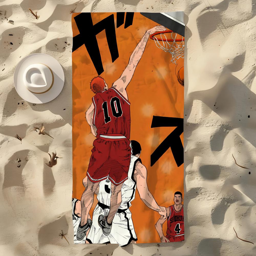 S-SLAM DUNK-K ANIME Towel Beach Quick Dry Soft Pool Towels Gift for Travel Gym Shower Camping sports