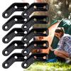 10Pcs Professional Tent Rope Adjuster Quickly Adjust Cord Lock With Triple Eye Designs Outdoor Survival Tent Equipment