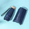 Mini Compact Pocket Umbrella Sun Anti Uv 5 Fold Rain Windproof Portable Travel