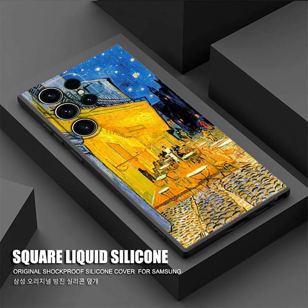 

Ретро Масляная Живопись Ван Гог Звездная Ночь S26Ultra Чехол Для Samsung Galaxy S26 S25 S24 S23 S20 S21 FE S22 Ultra Plus 5G Чехол для Телефона Galaxy S20