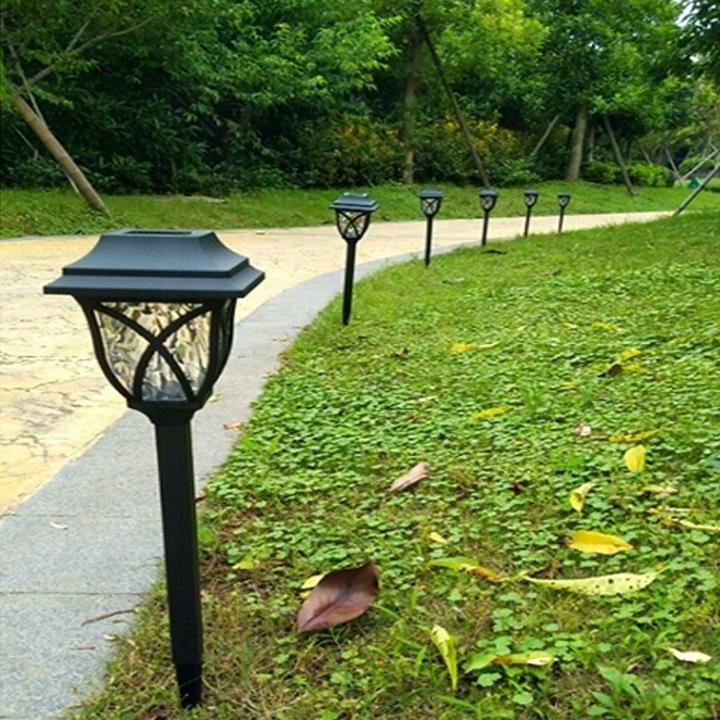 Led Lanterns Stick-In Standing Lamp Garden Lighting Set Of 6 43Cm