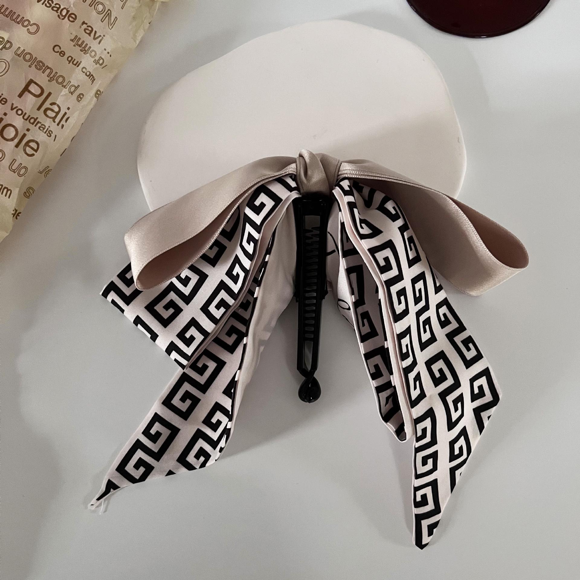 

Корейский бант-хвост шарф банан заколка аксессуар для волос