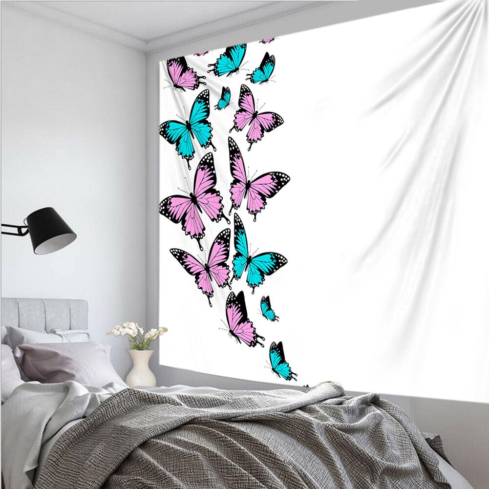 Butterfly tapestry Bohemian home and decoration tapestry decoration bedroom girl wall decoration tapestry