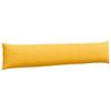 Sofa Cushions 2 Pieces Light Yellow 200 x 40 cm Cord Fabric