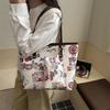Fashi Printed Graffiti Shoulder Bag Women Large Capacity Commuter Vintage High Quality Handle Bag Comfortable Composite Bag
