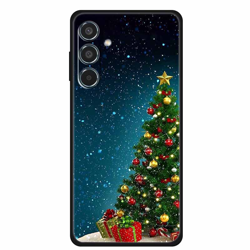 

Christmas Case For Samsung A55 A25 A35 5G Cover A16 A15 A14 4G 5G A54 A34 Soft Silicone TPU Phone Case For Samsung Glaxy A25 5G Samsung A55 5G