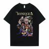 The Boondocks Huey and Riley Printed Tshirt Men Women Anime Cartoon Fashion T-shirt Funny Man T Shirts Male Hip Hop Streetwear