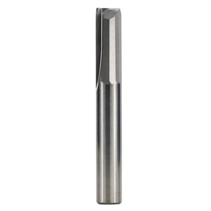 2 Flute Straight Slot Milling Cutter 6mm Shank Router Bits for Wood PVC