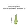 Metal Gas Soldering Iron Tip Pack of 5 for HS-1115K Welding Accessories