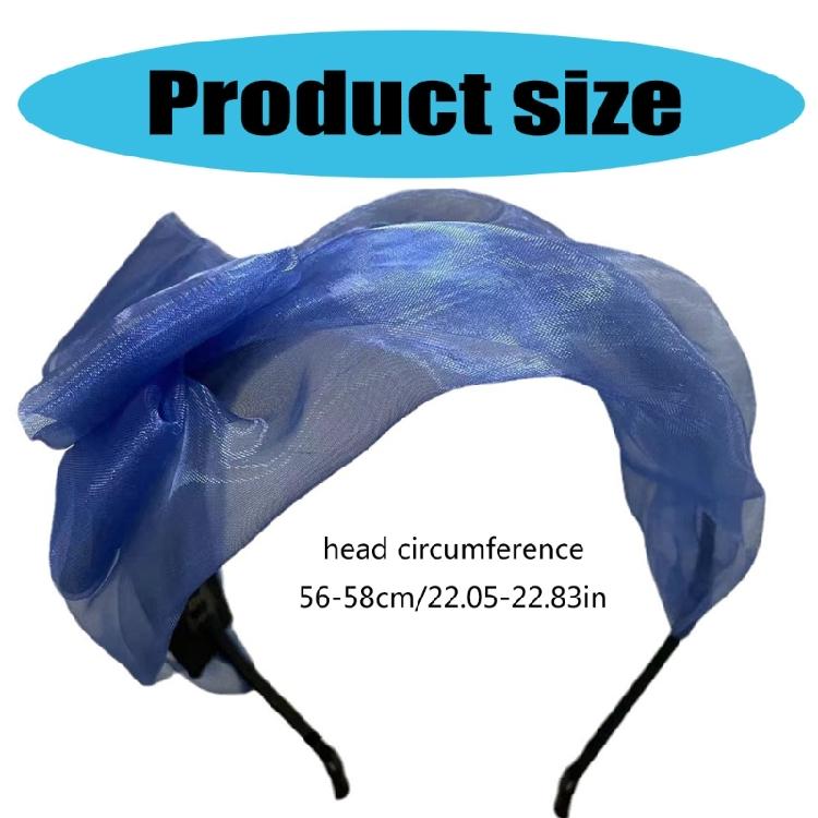 Elegant Mesh Hairband Formal Fascinator Hat Hair Styling Accessories for Women