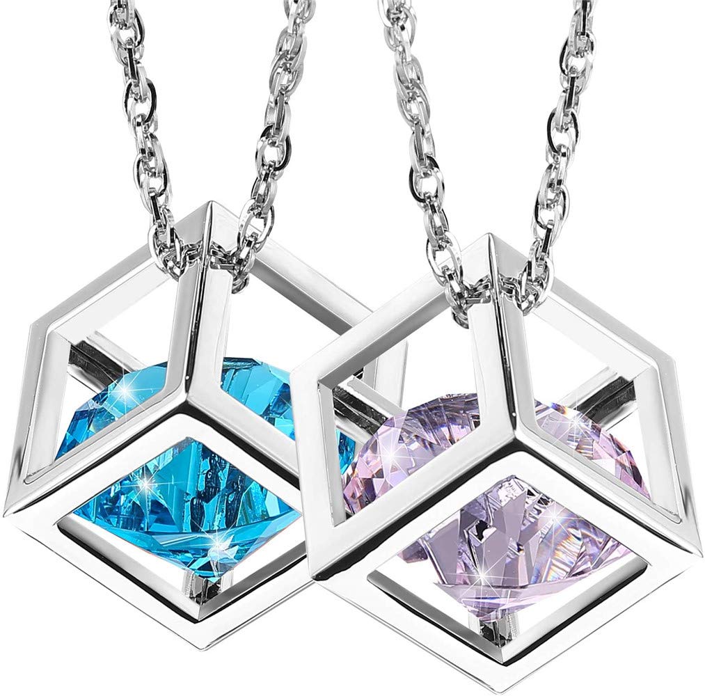 Bilhänge Spegeldekoration Bil Kristall Hängande Prydnad Berlock Dekoration Kristalltillbehör Väska Spegelhänge (Rosa)