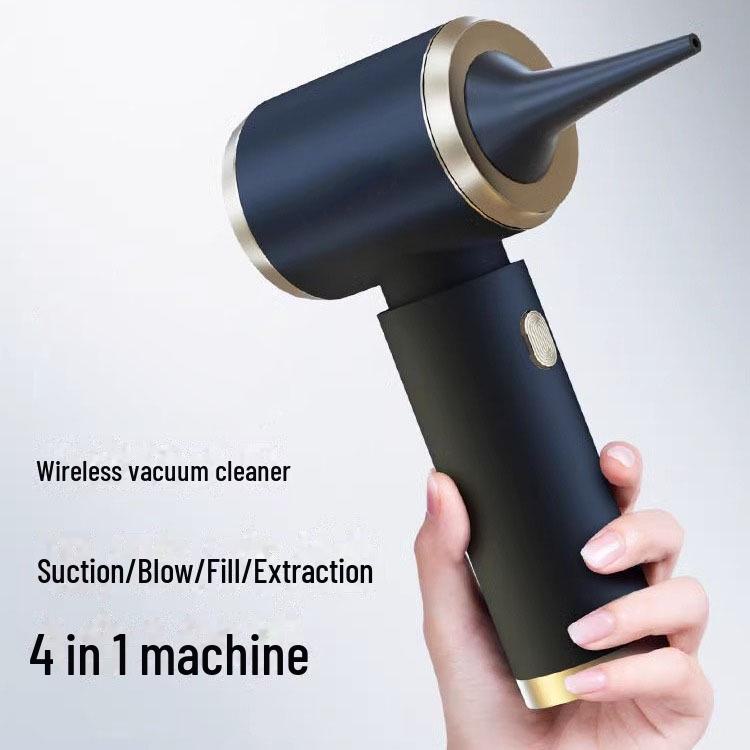 "Wireless Dual-Purpose Car Vacuum: Strong Suction & Blowing for Interior"