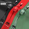 For Peugeot 206 307 308 3008 207 208 407 408 4008 508 2008 301 5008 205 106 3-in-1 Micro Data Wire USB Type C Fast Charger Cable