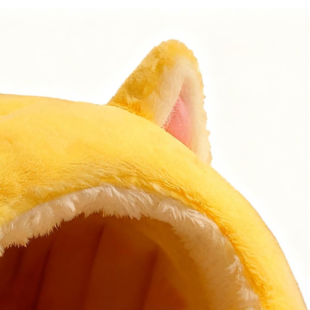 Kitten Bed Dome Shape Winter Pet Hideaway Foldable Pet Cat House For Animal Kittens Indoor Bedroom Balcony Apartment Home