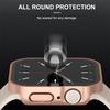 Waterproof Glass+cover For Apple Watch series11 10 9 8 7 6 se3 46mm 41mm 44mm 40m 41mm 45mm Ultra1/2/3 49mm Straight Edge Screen Protector accessories