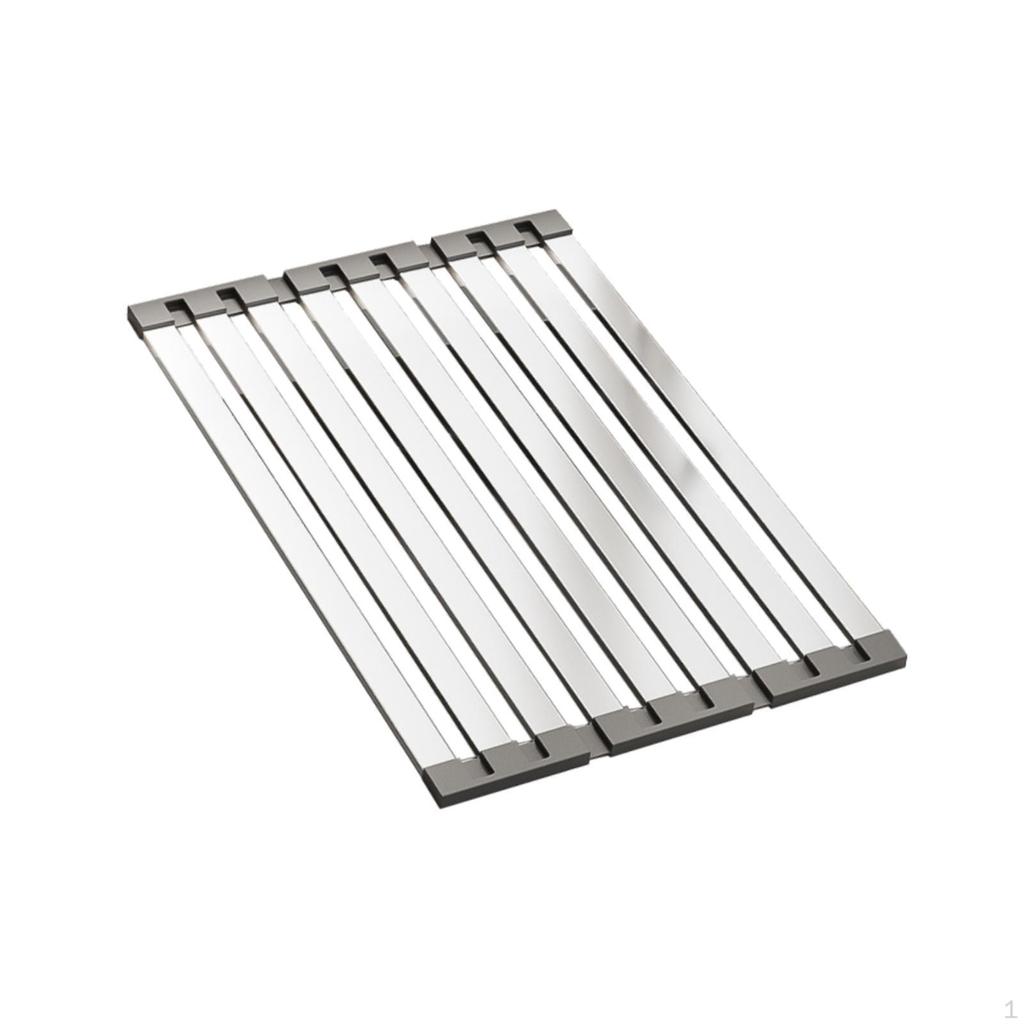 Dish Drying Rack Drainage Sink Holder Kitchen Mat for Cafe Household