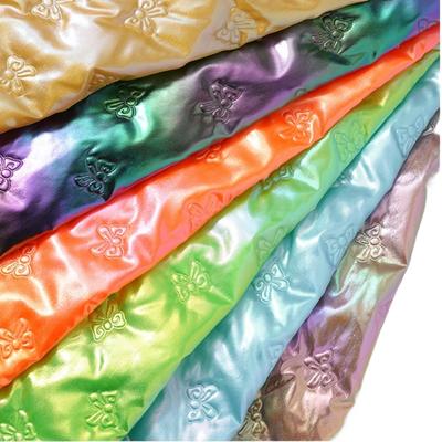 20/50/100cm*140cm 2mm PU-Leder Steppstoff Ultraschall Schmetterling Prägung Baumwollfutterstoff für DIY Nähen Gepäcktaschen