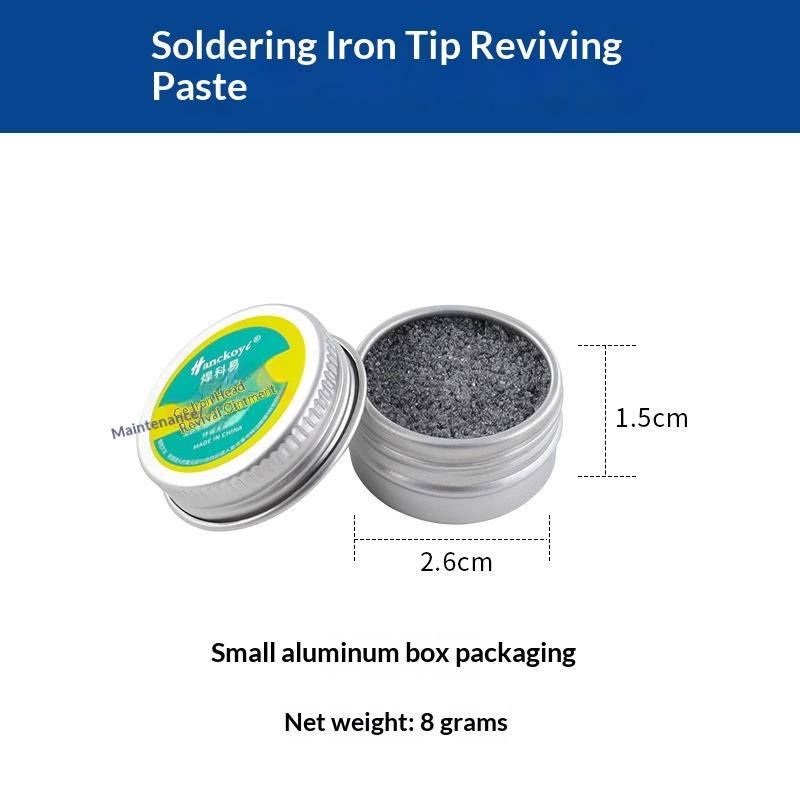 1/3/5Pcs Non-Stick Tin Solder Cream Clean Paste Soldering Iron Tip Refresher For Oxide Head Resurrection Oxidative Activator