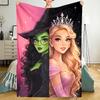 Wicked Theme Printed Blanket - Perfect for Couch, Bed, Travel & Outdoor Use | Machine Washable, Cozy & Durable.