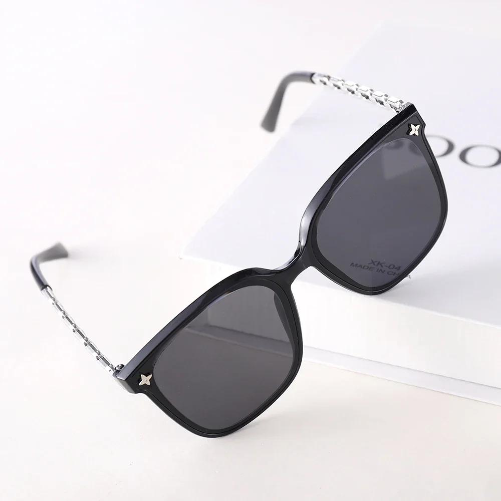 New Sunglasses for Women Senior Sense Polarized Sun Protection Sunglasses Large Frame Thin Glasses