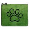 Washable Dog Pee Pad Dog Paw Print Reusable Puppy Pad with Non-Slip Backing Absorbent Leakproof Potty Training Pads for Home Travel
