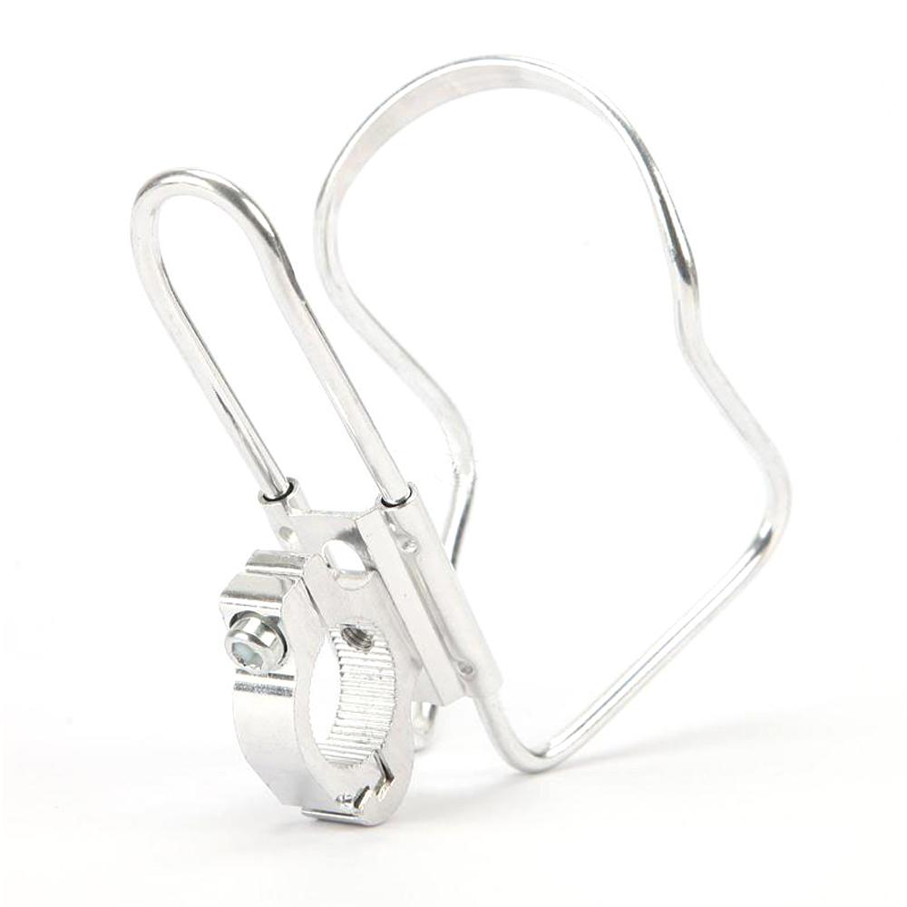 1x Bike Water Bottle Holder Bracket Mountain Bike Handlebar Bottle Mount Cycling Accessories Aluminum Alloy Bicycle Bottle Cage