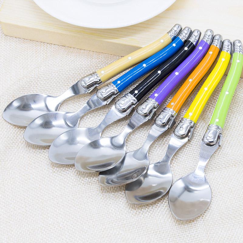 Laguiole Tea spoon Rainbow Mini Coffee