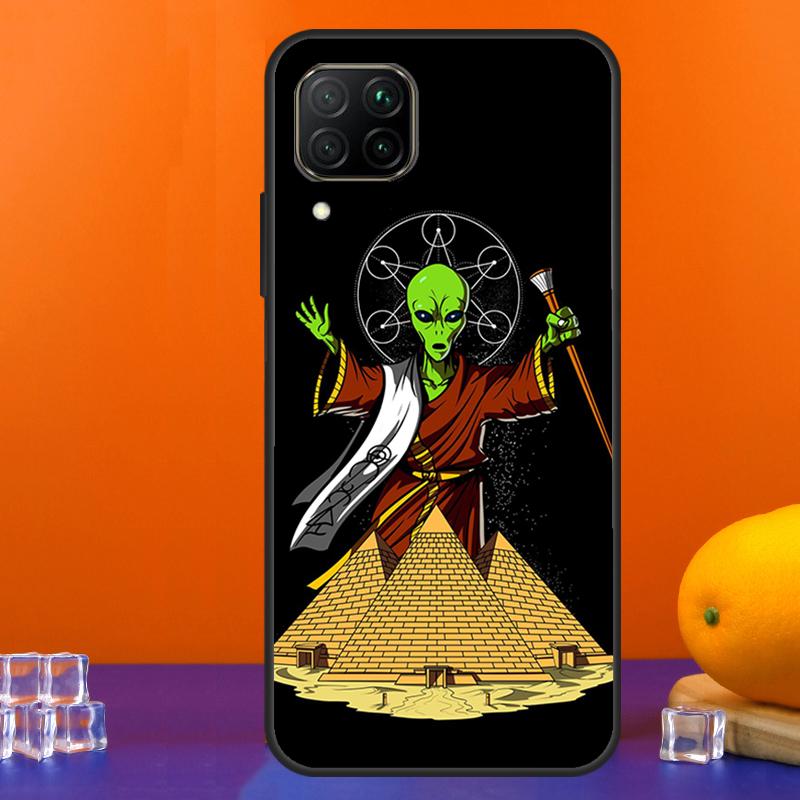 Space Alien Magic For Huawei Nova 7i 8i 11i 12i 12s 9 10 SE Y91 Y90 Y60 Y70 Y72 Y61 P30 P40 Lite P60 Pro Case