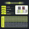 Brand Multi-Color Nylon Fishing Line - 500m Transparent Main/Leader Line, Various Specifications, Imported Raw Silk