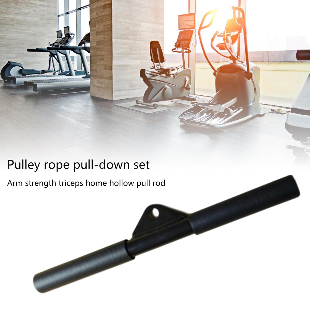 Press Down Bar Curl Pulldown Bar Pull Down Bar Cable Machine Attachment Barbell Cable Attachment for Cable Machine