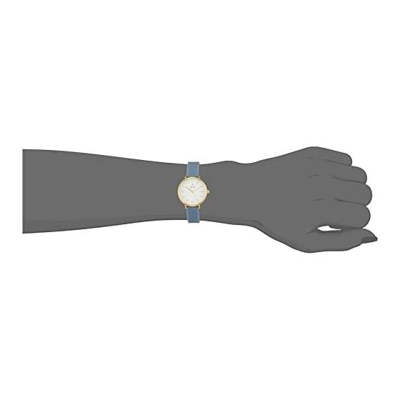 [Terénní práce] Hodinky Analog NF Soira silikonový pásek bez obsahu niklu YM031-4 dámský modrý