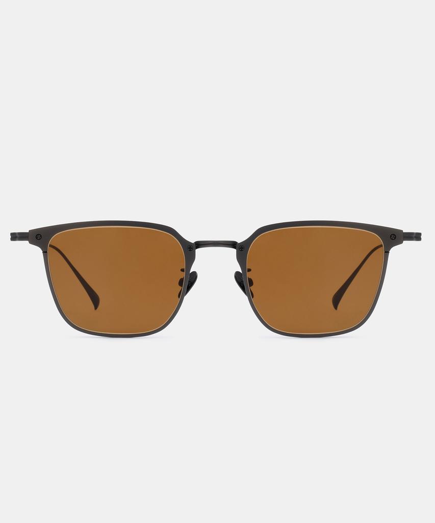 Maeteupeojeu Mp-10 Titanium Brown Sunglass Darksilver