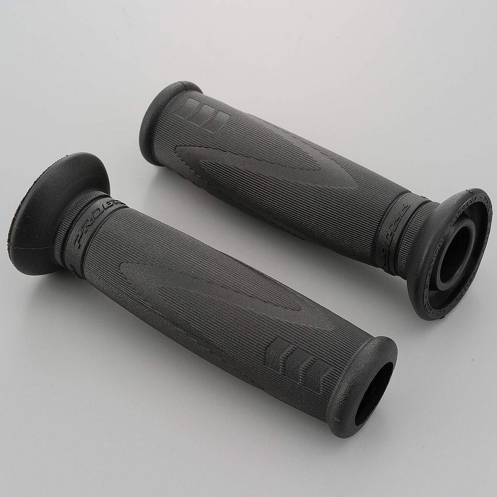 Daytona PROGRIP Motorcycle Standard 761 for Handlebars with a Diameter Grips, 120mm, Rubber, Through-End, Type, Black, 22.2mm (98106)