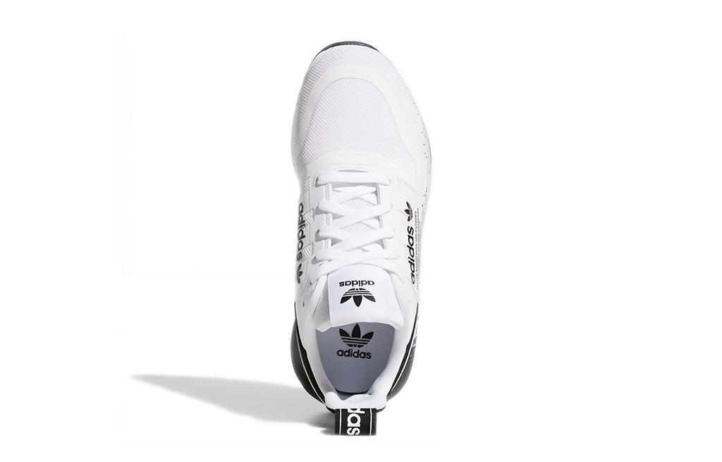 adidas Originals Multi J Abrasion Resistant Low Top Running Shoes White Black Teenagers GX5087