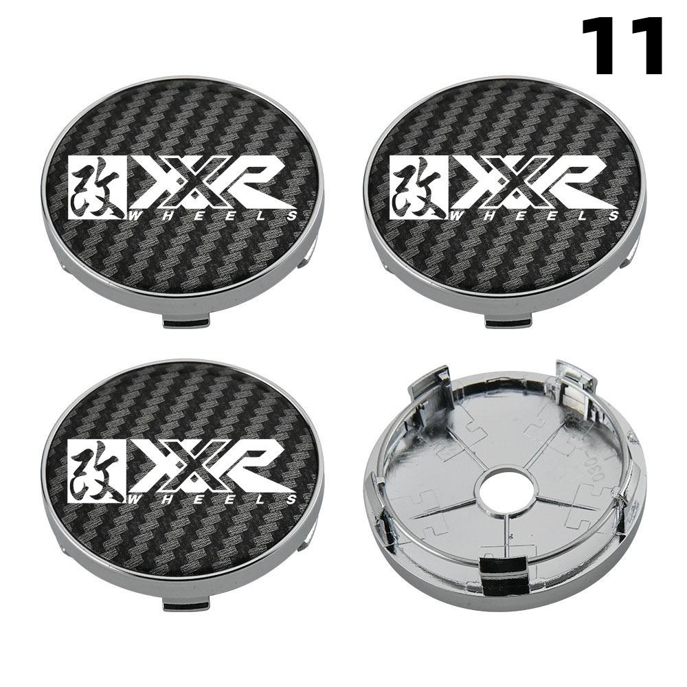 4PCS OD 58MM/60MM/63MM/65MM Cap For Rims SSR XXR Emblem Wheel Center Cap Sport Car Logo Wheel Cover Hub caps