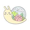 Plant Flower Snail Enamel Pins Love Ice Cream Cat Coffee Planet Wizard Glasses Magic Book Alloy Brooch Badge Punk Jewelry