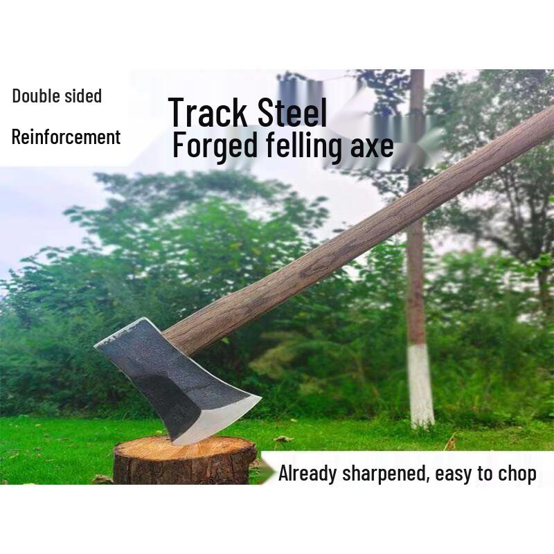 Jundingying 4lb High Manganese Steel Splitting Axe