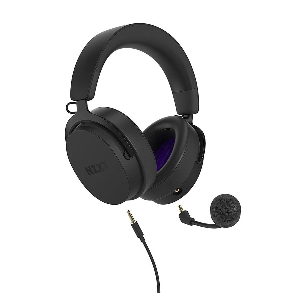 NZXT Relay Headset Black Surround Gaming Headset SP1106 High-Resolution 7.1ch AP-WCB40-B2