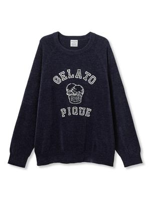 GELATO PIQUE [Homme] Classic Ice Cream Jacquard Pullover Pmnt254996