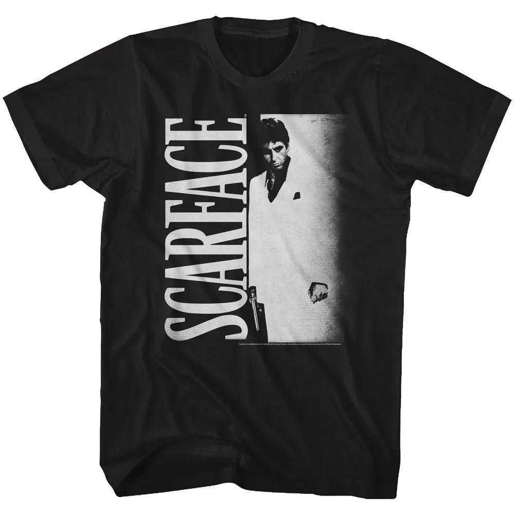Scarface Movies Lotsowhite Adult Short Sleeve T Shirt XXXL