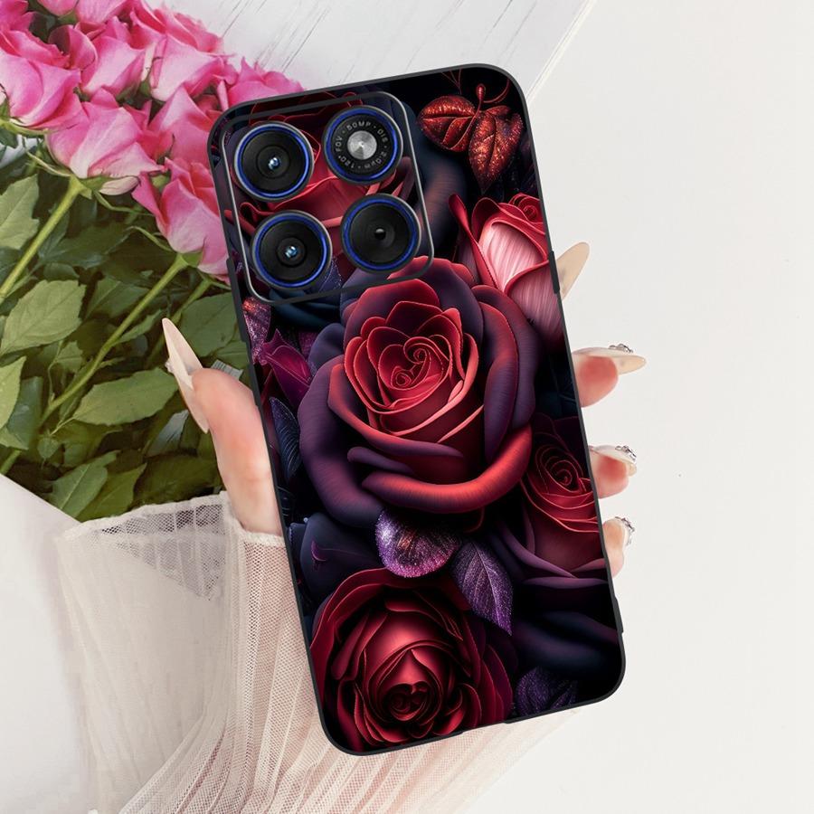 For Motorola Edge 70 / Moto X70 Air Back Cover for Moto Edge70 X 70Air Case TPU Soft Silicone Cute Cat Printed Phone Case Cover
