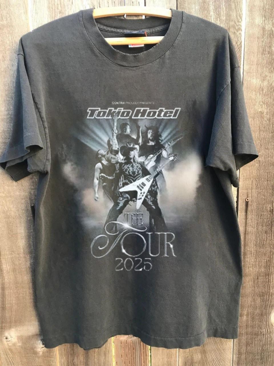 Tokio Hotel Tour 2025 Shirt Band Fan Concert Reprint Shirt AN52761 Unisex T-Shirt XXXL